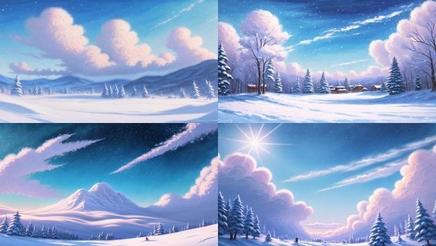 空背景まとめ 背景素材 1920x1080(9種各4枚 36枚)