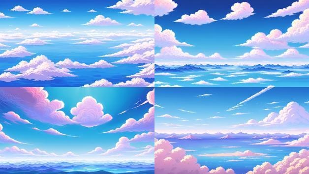 空背景まとめ 背景素材 1920x1080(9種各4枚 36枚)