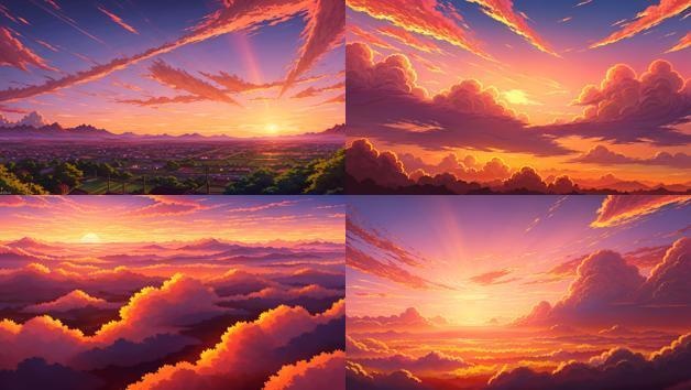 空背景まとめ 背景素材 1920x1080(9種各4枚 36枚)