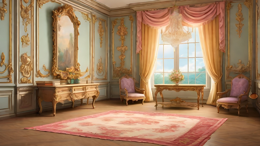 豪華で高級な洋風の部屋1920x1080(各7種それぞれ10~40枚 合計250枚)背景素材イラスト