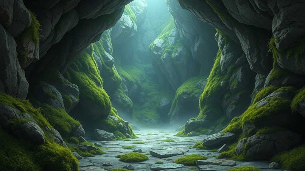 洞窟 背景素材まとめパック アニメ風 背景素材 1920x1080(10種 計40枚)