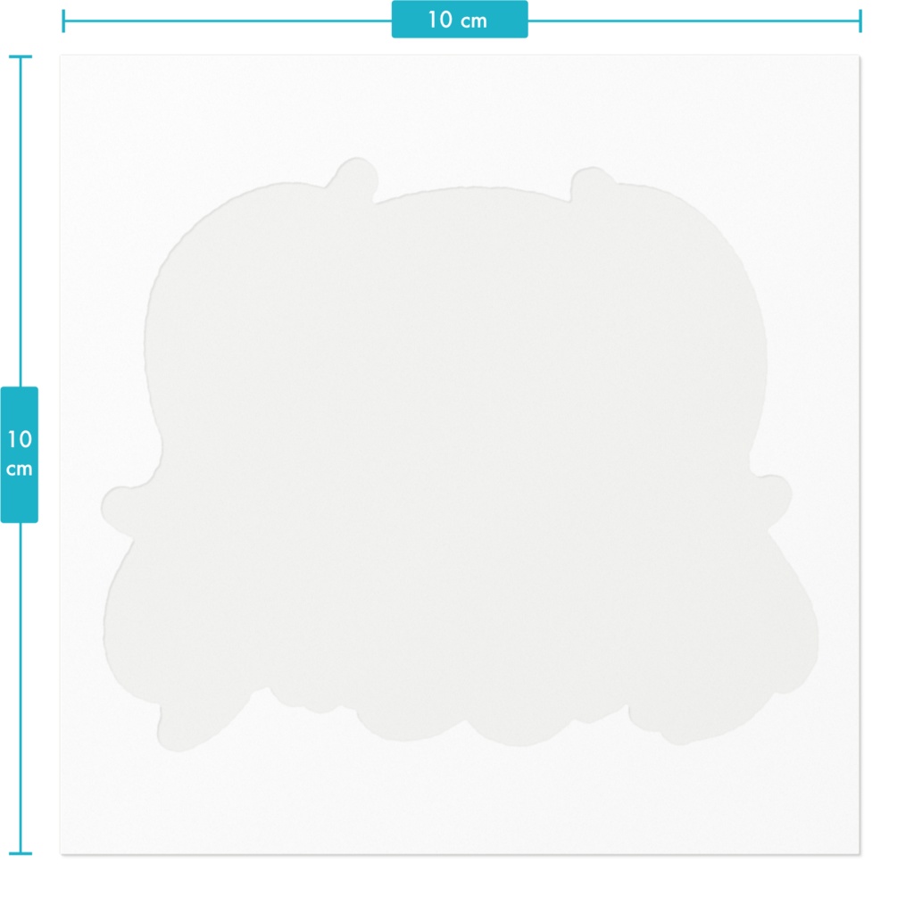 モチモチびっくりステッカ~