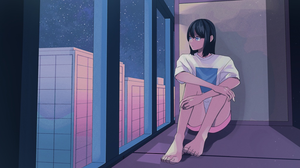 【歌みた🎙️初投稿記念グッズ】premiere-emotional パーカー ホワイト