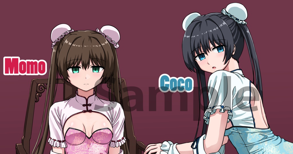 BranchFate モモココイラスト