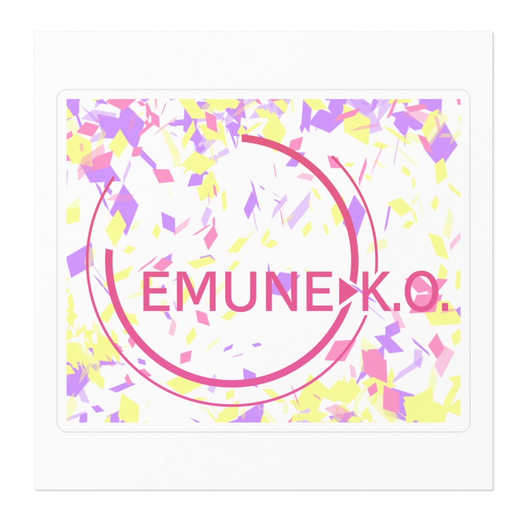 EMUNE-KOステッカー(ロゴ)
