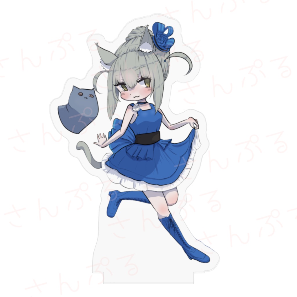 すこしおとなちびねこ(scione Ver.)あくりるふぃぎゅあ。