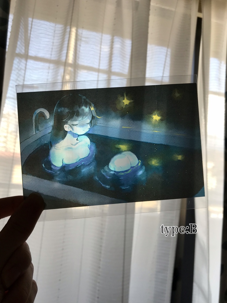 クリアポストカード