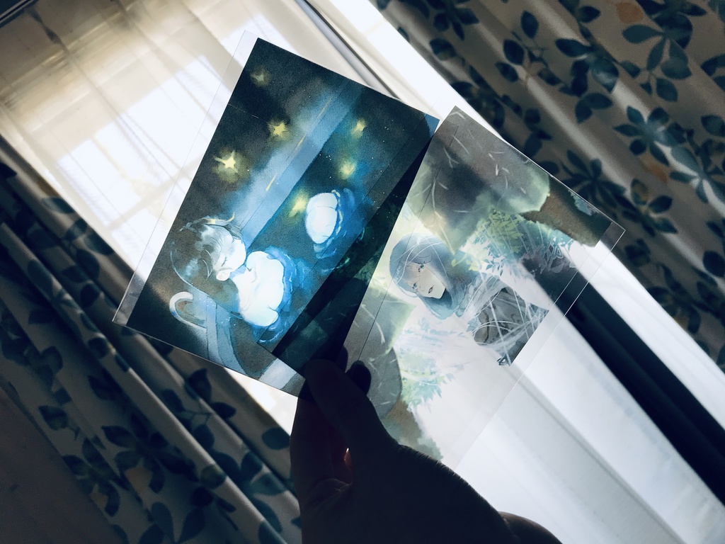 クリアポストカード