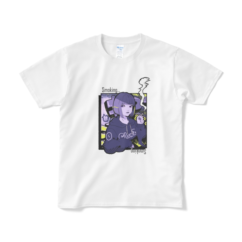 【渡瀬しぃの×飯田テイケ】コラボグッズ:ClowZ Girl 2【Tシャツ】