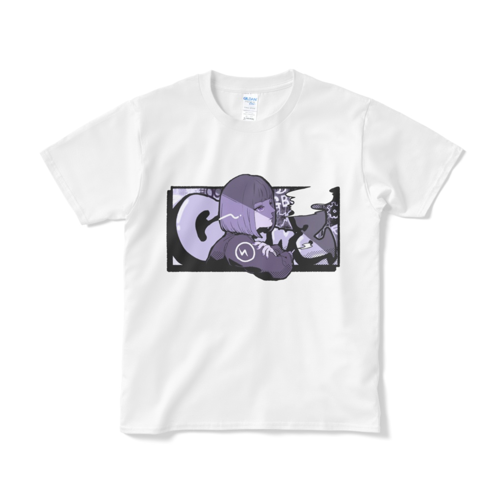 【渡瀬しぃの×飯田テイケ】コラボグッズ:ClowZ Girl【Tシャツ】