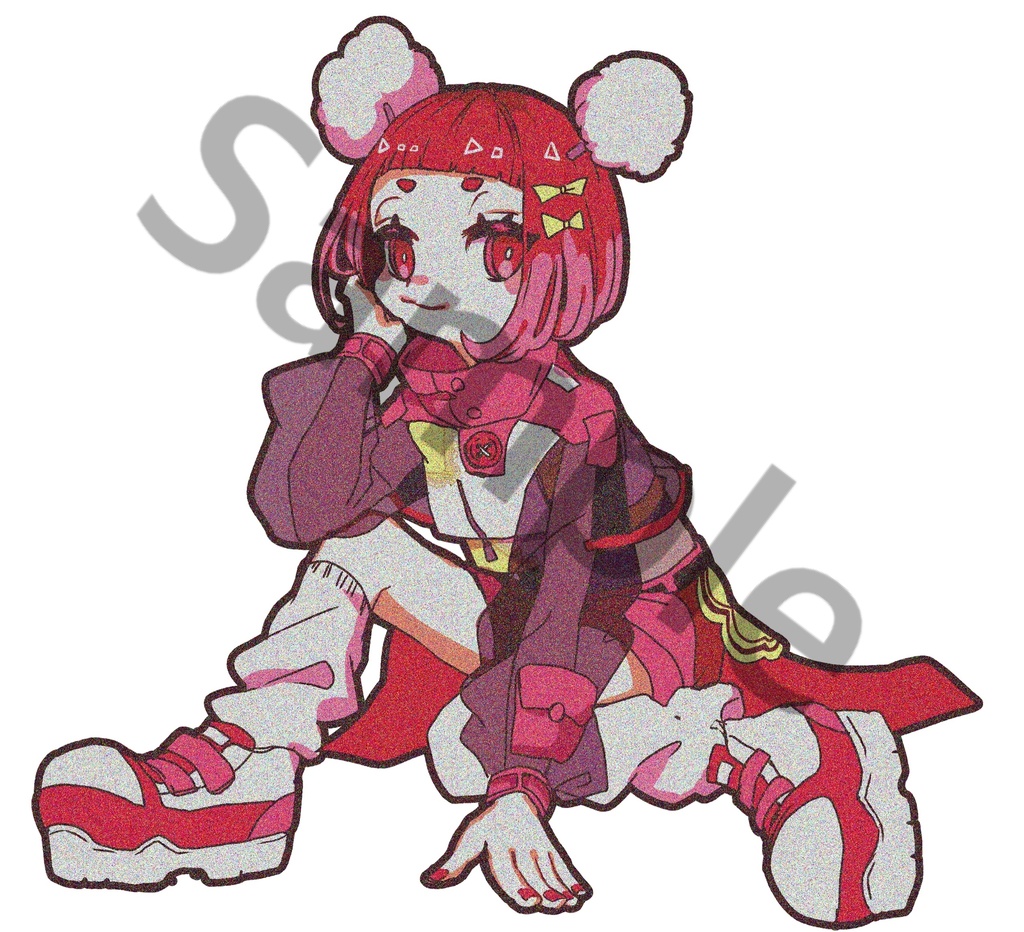 【オリジナルシール】Sewing Girls