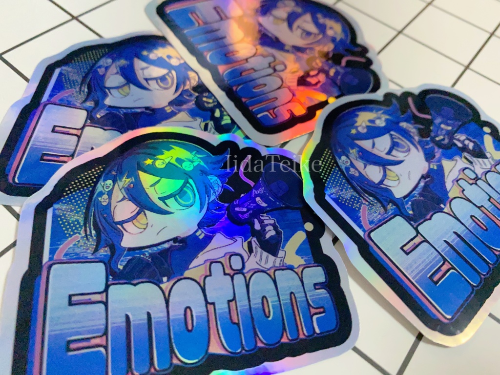 えもーしょんずステッカー