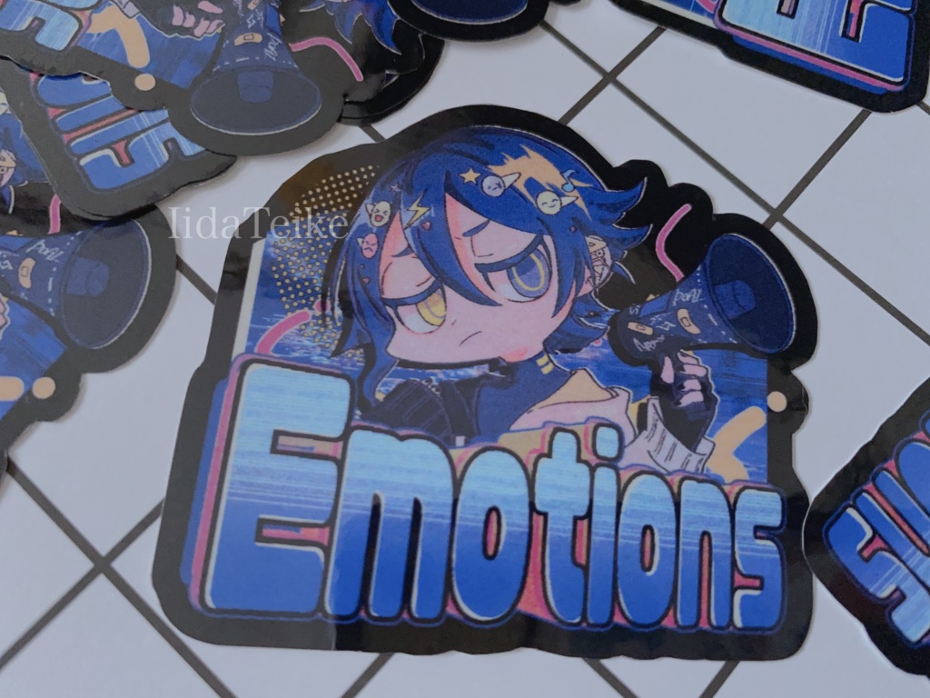 えもーしょんずステッカー