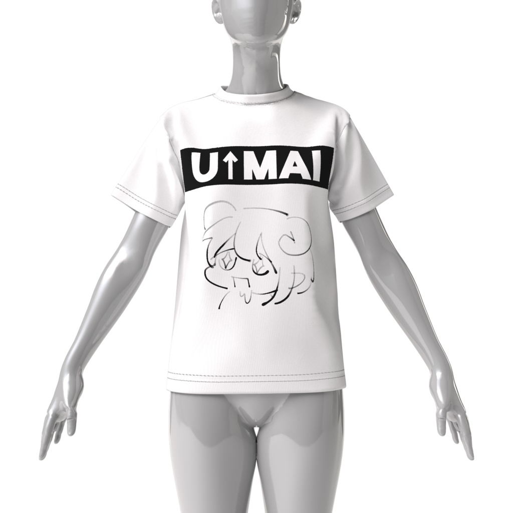 【ビックシルエットT】U↑MAI ねむT