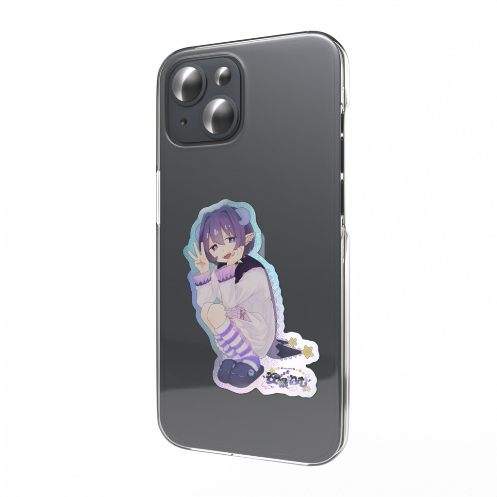 3周年ねむオーロラステッカー