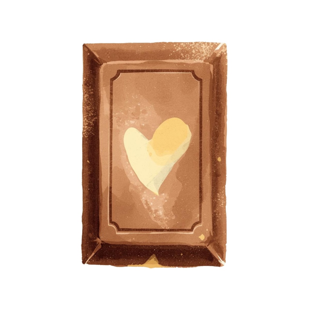 アンティーク水彩 バレンタインクリップアート18セット(PNG背景透過)