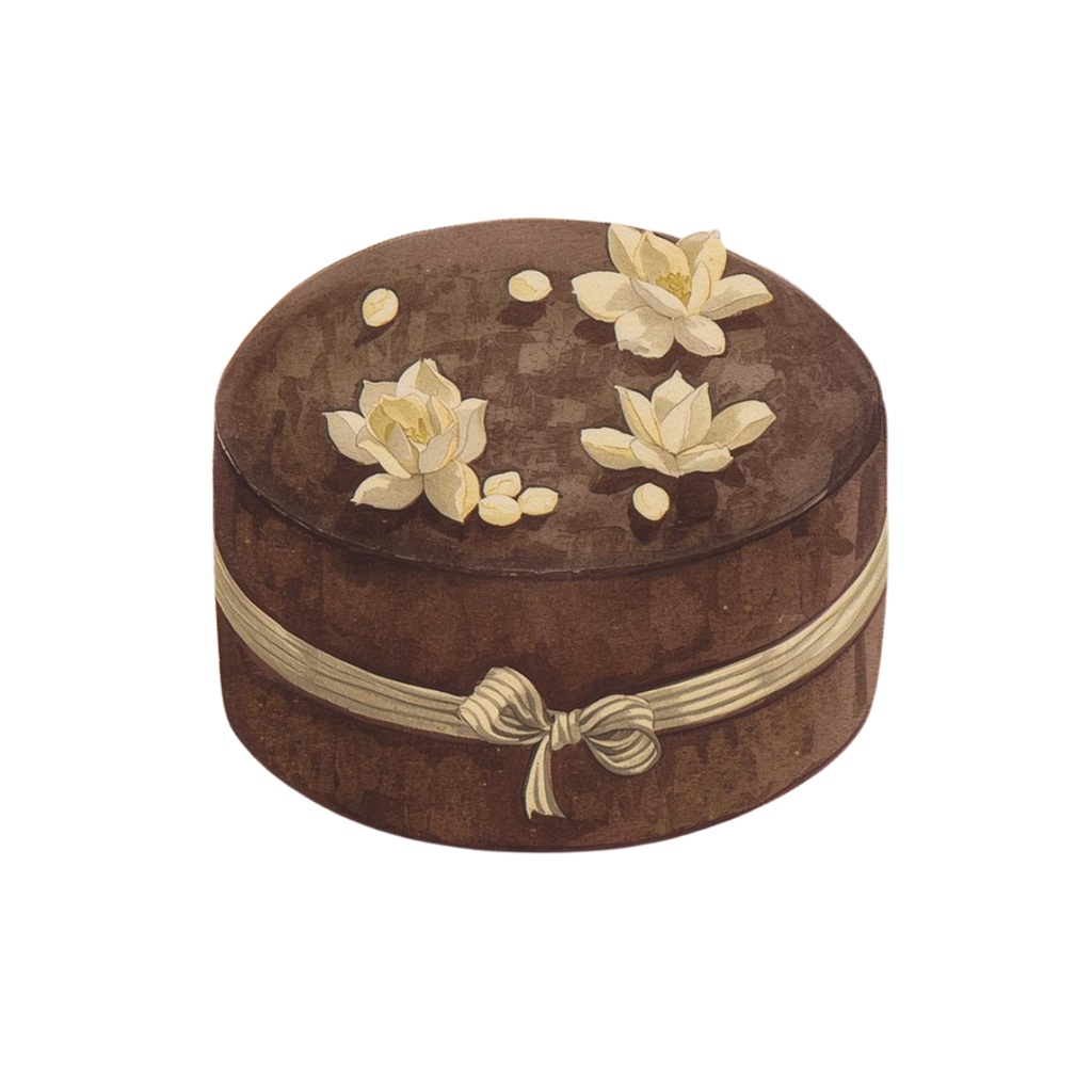 アンティーク水彩 バレンタインクリップアート18セット(PNG背景透過)