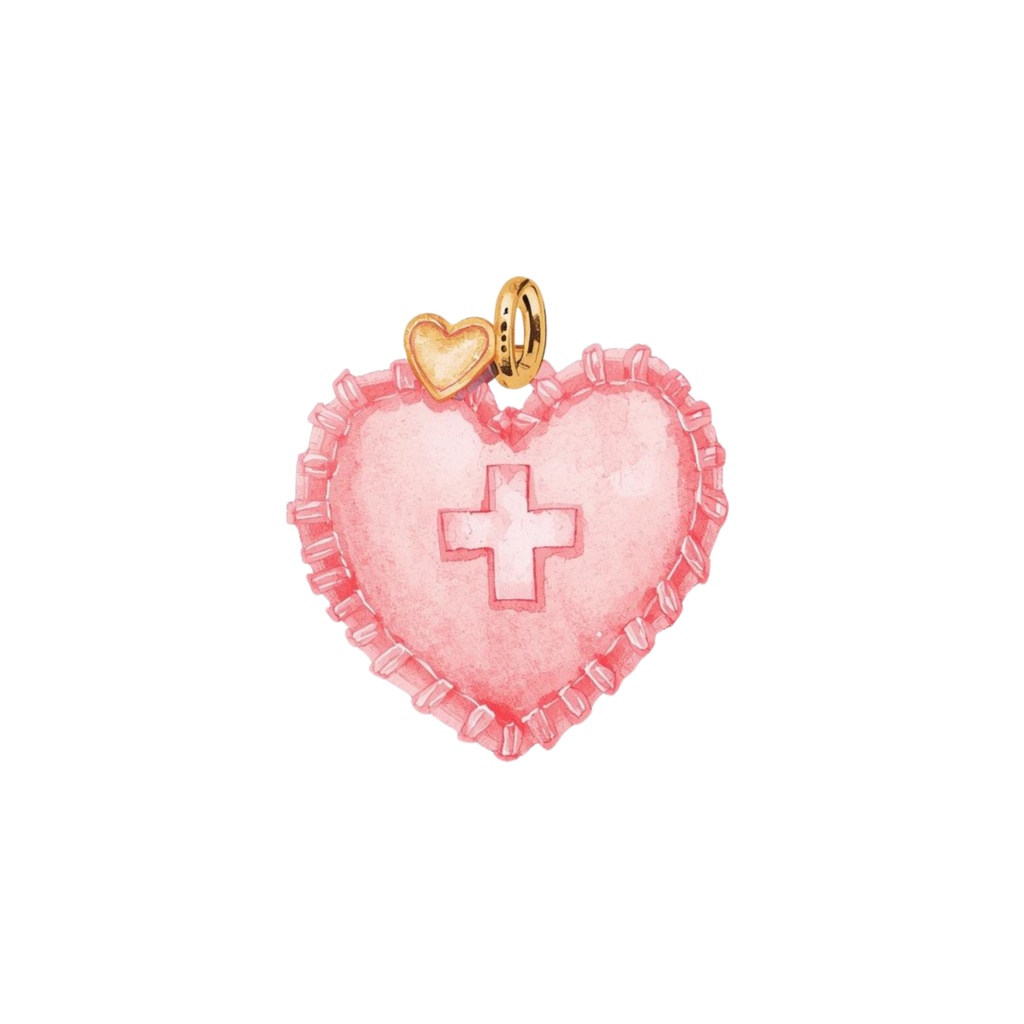 ふわふわ水彩 ナースイラストクリップアート