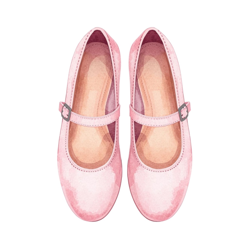 ふわふわ水彩 ナースイラストクリップアート