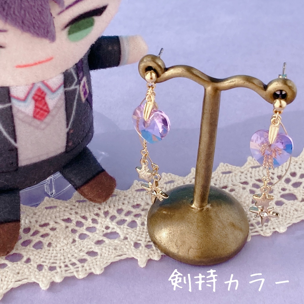 【イヤアクセ】私の一等星✳︎ろふまおカラー✳︎