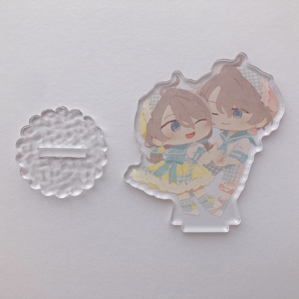 【アクスタ】ギンガムレモンとピーチ