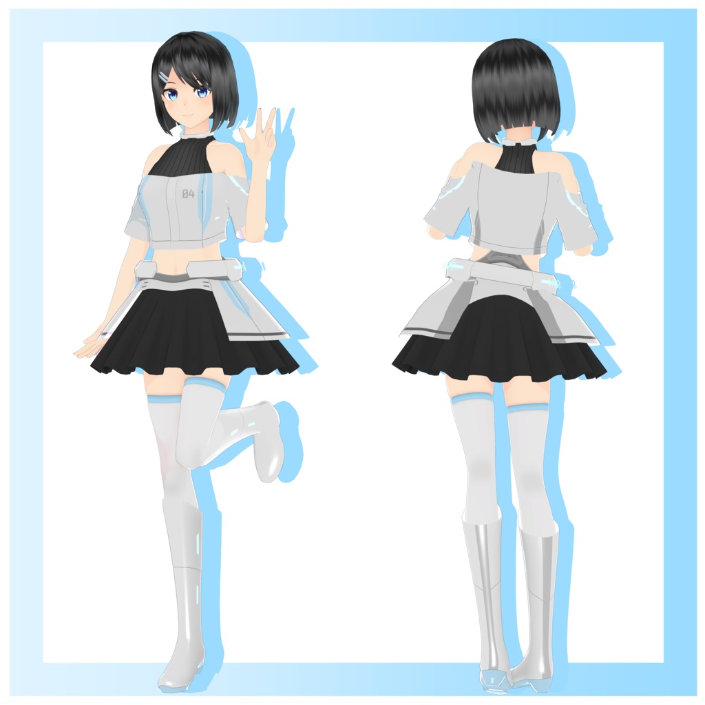 3Dモデル 『ミライ』