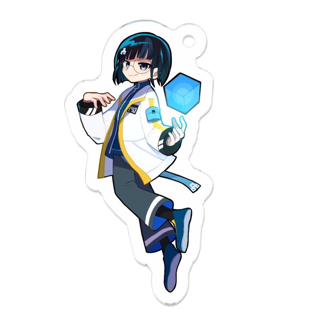 三珠さくまる 4周年記念 アクキーホワイト[Vtuber]