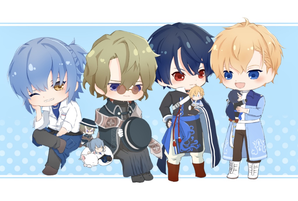 まほやくアクリルスタンド4種