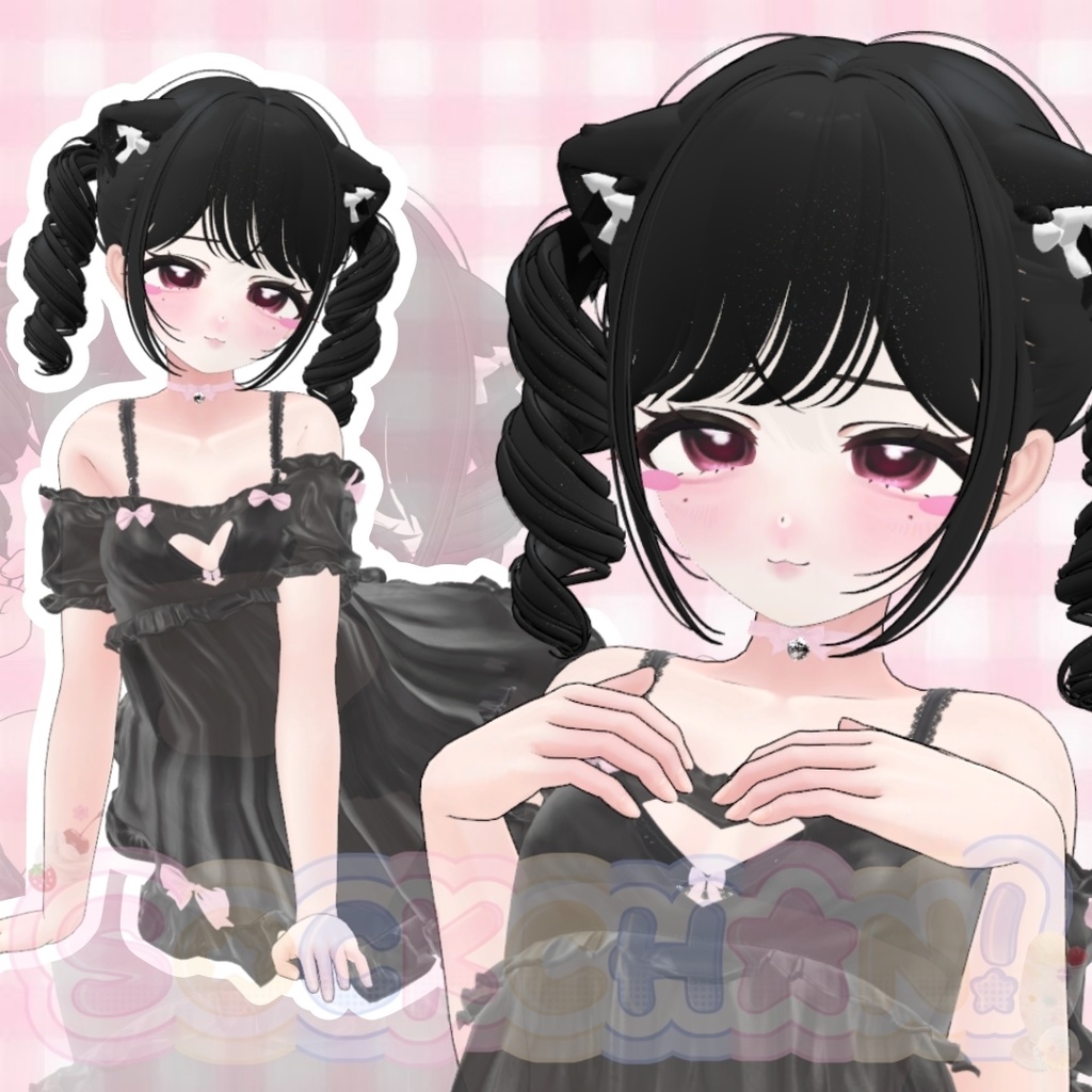 Cutie Tear mole makeup for Manuka ♡