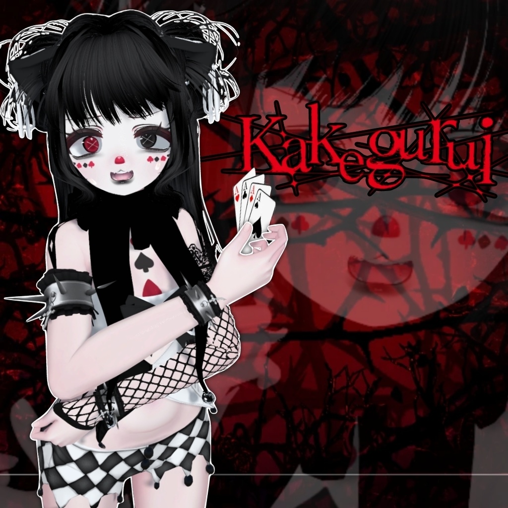 Gambling Freak Jester Makeup ♧◇♡♤ (manuka)