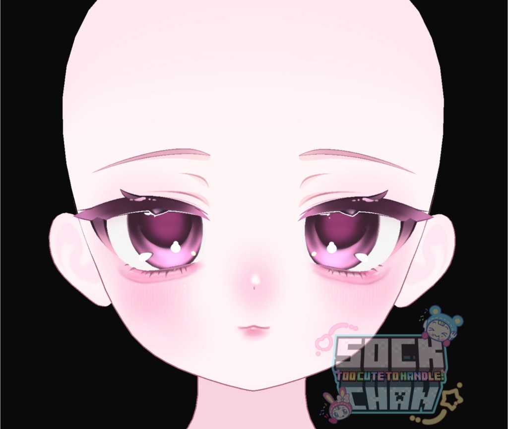 Sweetest Jirai (づ ̄ ³ ̄)づ makeup for plum!