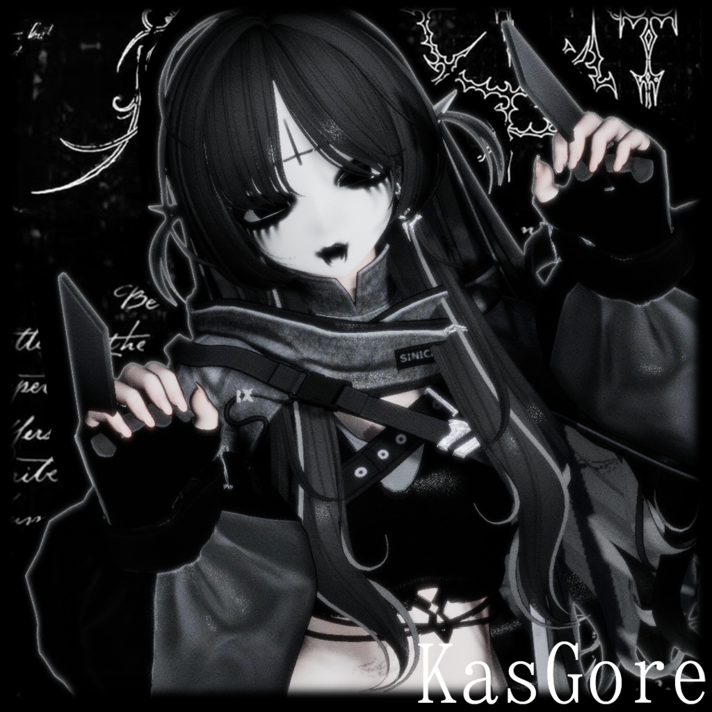 Endless Darkness [Corpse paint] ~ for lumina ❀✿