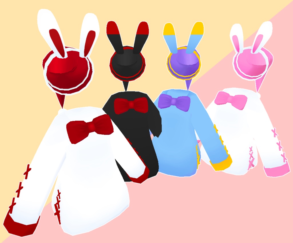 【VRC向け_薄荷対応】Dream Rabbit