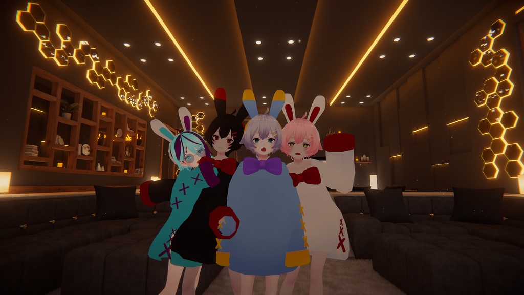 【VRC向け_薄荷対応】Dream Rabbit