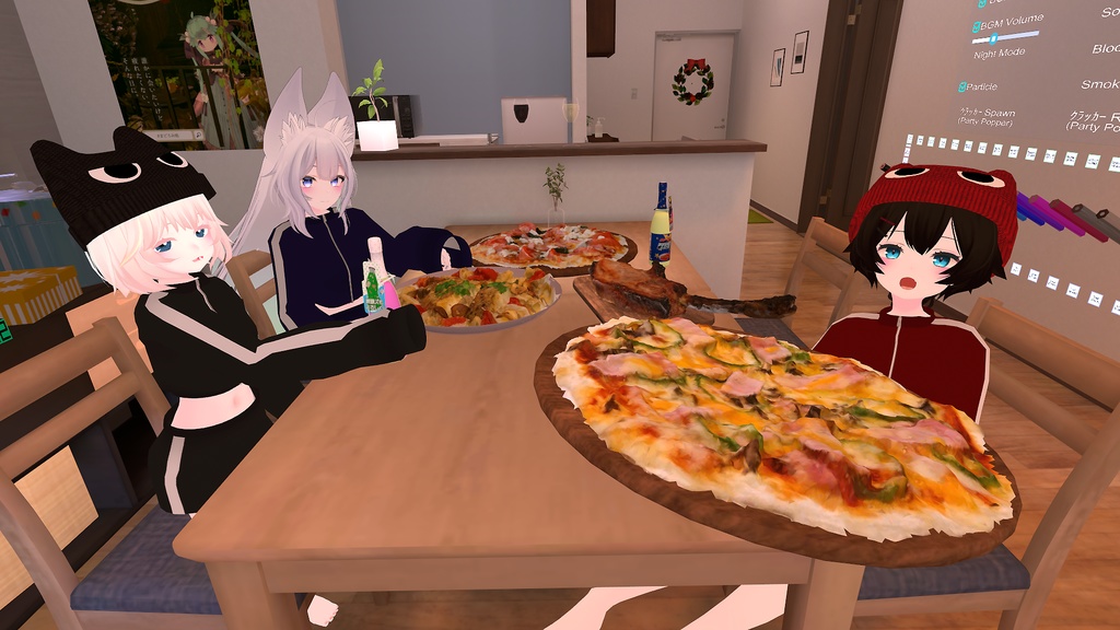 【VRC向け_Tien,ウルフェリア,薄荷,Grus 対応】トレーニングウェア