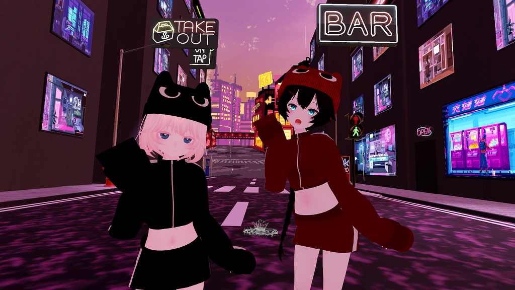 【VRC向け_Tien,ウルフェリア,薄荷,Grus 対応】トレーニングウェア