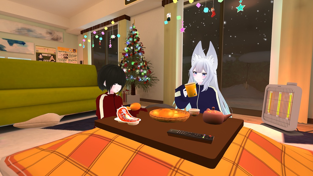 【VRC向け_Tien,ウルフェリア,薄荷,Grus 対応】トレーニングウェア