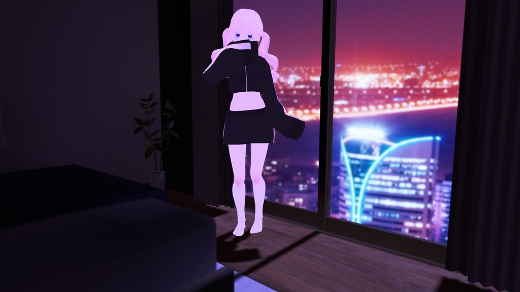 【VRC向け_Tien,ウルフェリア,薄荷,Grus 対応】トレーニングウェア