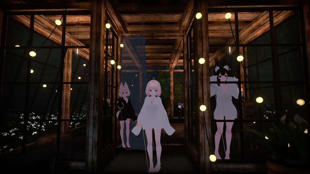 【VRC向け_Tien,ウルフェリア,京狐 対応】彼シャツ