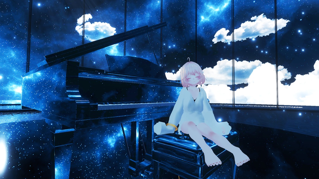 【VRC向け_Tien,ウルフェリア,京狐 対応】彼シャツ