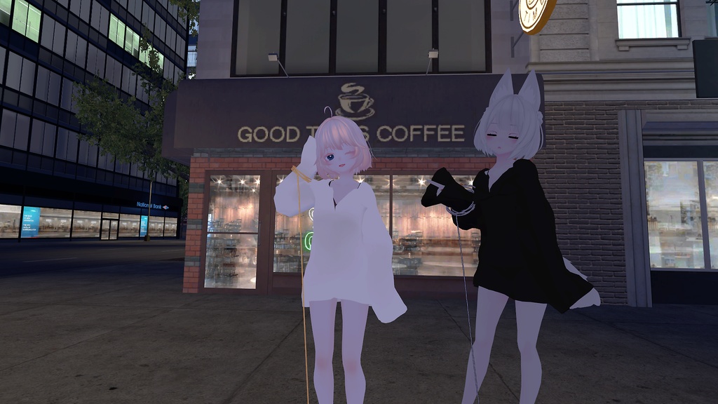 【VRC向け_Tien,ウルフェリア,京狐 対応】彼シャツ