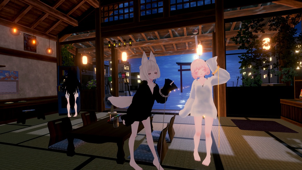 【VRC向け_Tien,ウルフェリア,京狐 対応】彼シャツ