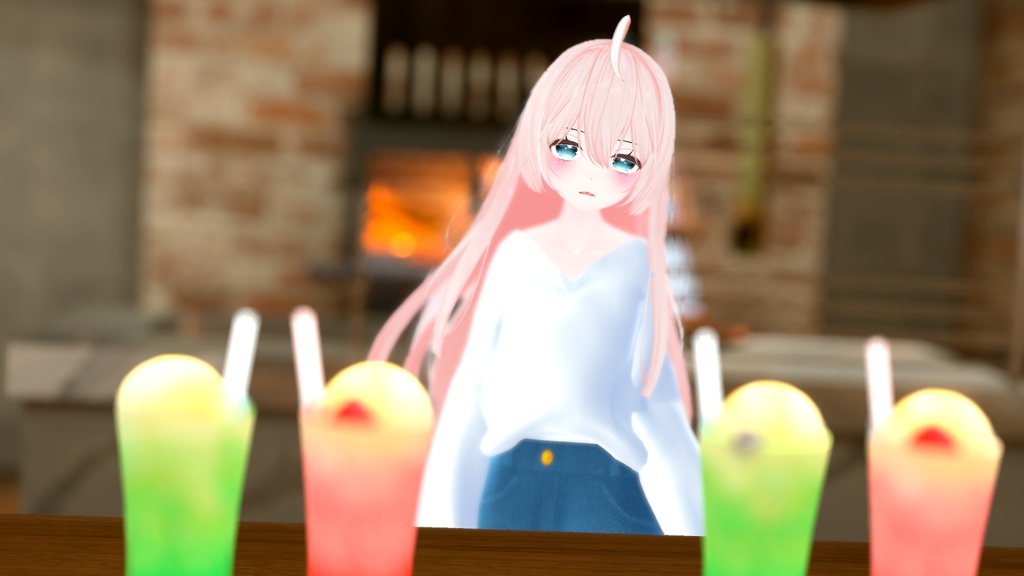 【VRC向け_ここあ対応】カジュアル春服