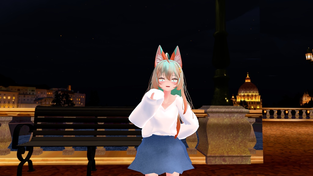 【VRC向け_ここあ対応】カジュアル春服