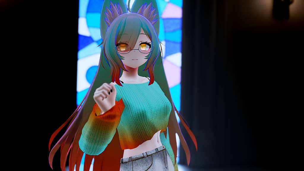 【VRC向け_ウルフェリア 対応】Fox Rain