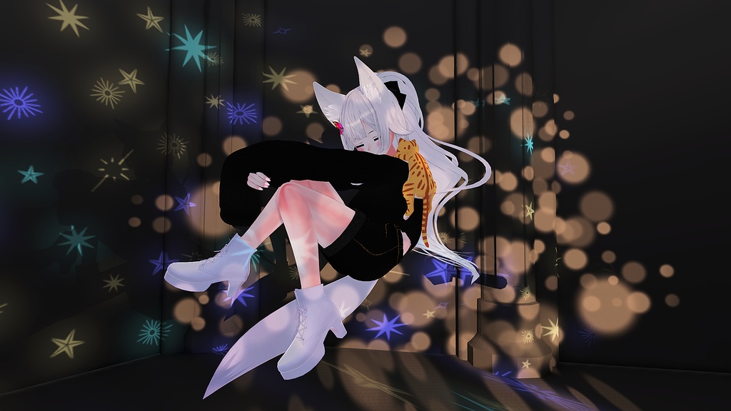 【VRC向け_ウルフェリア 対応】Fox Rain