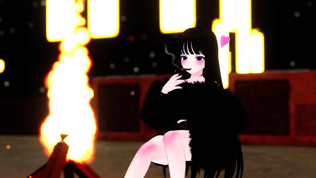 【VRC向け_ウルフェリア 対応】Fox Rain