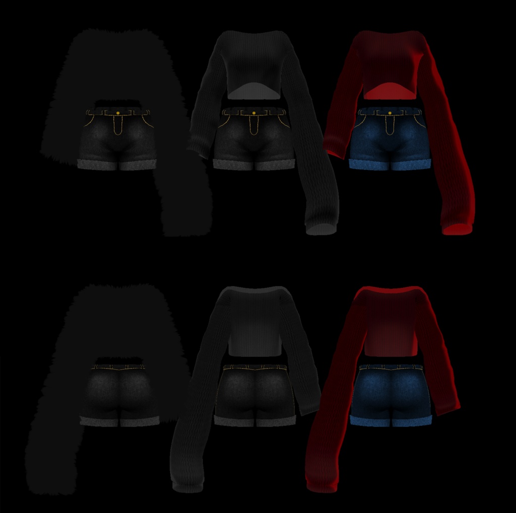 【VRC向け_ウルフェリア 対応】Fox Rain