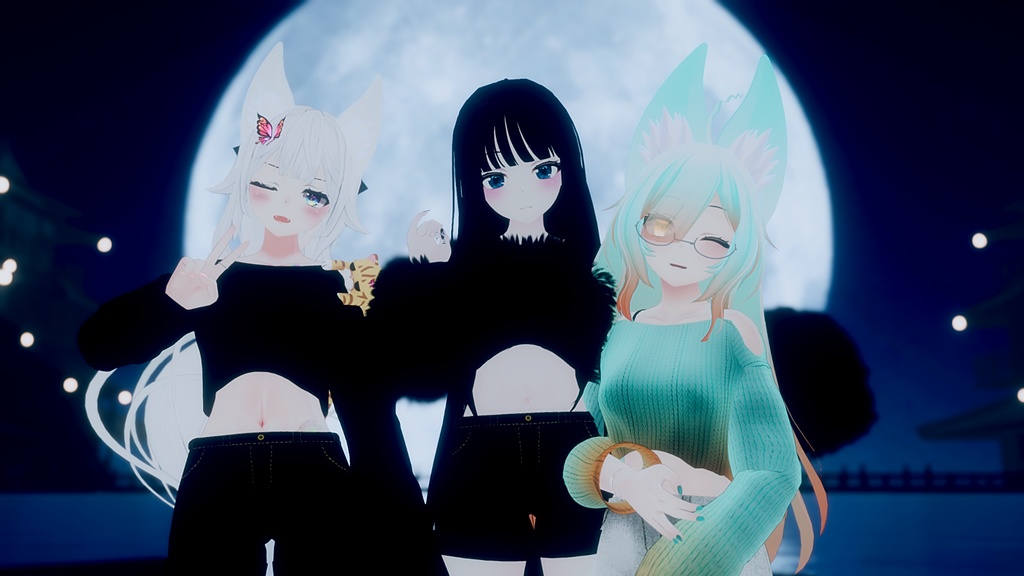 【VRC向け_ウルフェリア 対応】Fox Rain