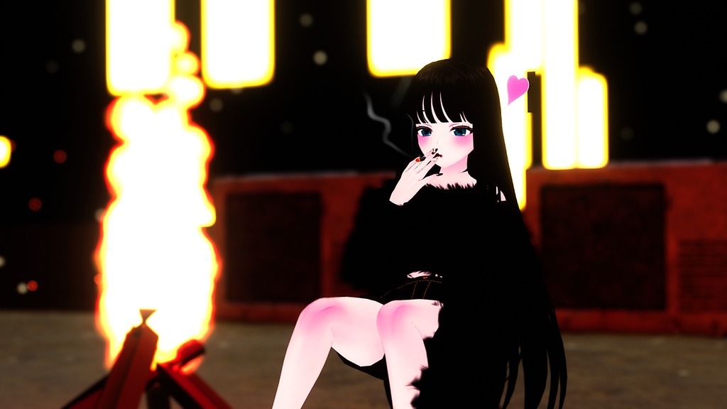 【VRC向け_ウルフェリア 対応】Fox Rain